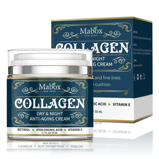 Collagen Day & Night Anti-Aging Cream
Experience all-day hydration and rejuvenation with our Collagen Day & Night Anti-Aging Cream. Formulated with Retinol, Hyaluronic Acid, and Vitamin E, this cream targets fine lines, improves skin elasticity.